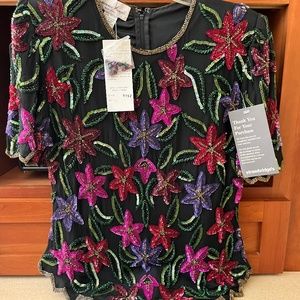 Formal sequenced woman’s top